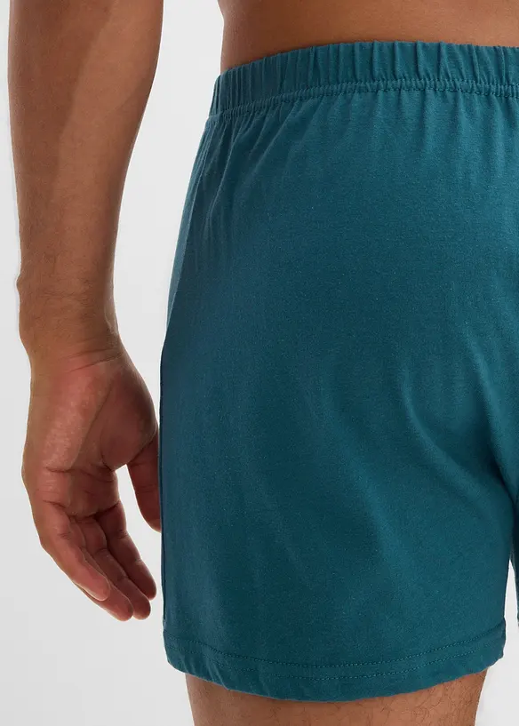 Lediga jerseyboxershorts i bomull (5-pack), bonprix