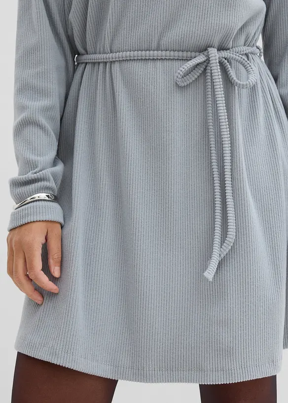 Ribbad miniklänning, bonprix