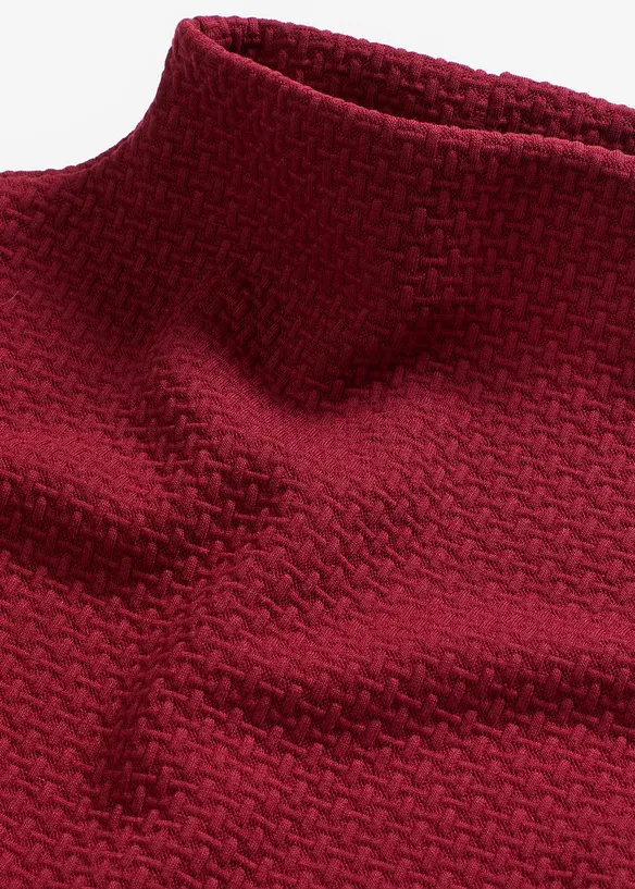 Sweatshirt med st&aring;krage, bonprix