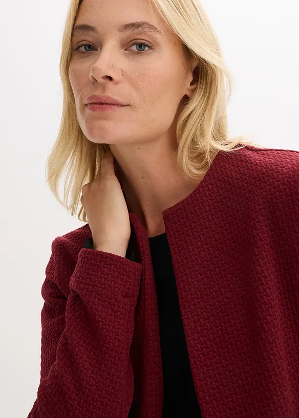 Jerseykavaj i kort modell, bonprix