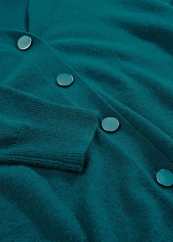 Kashmircardigan med Good Cashmere Standard®-andel, bonprix