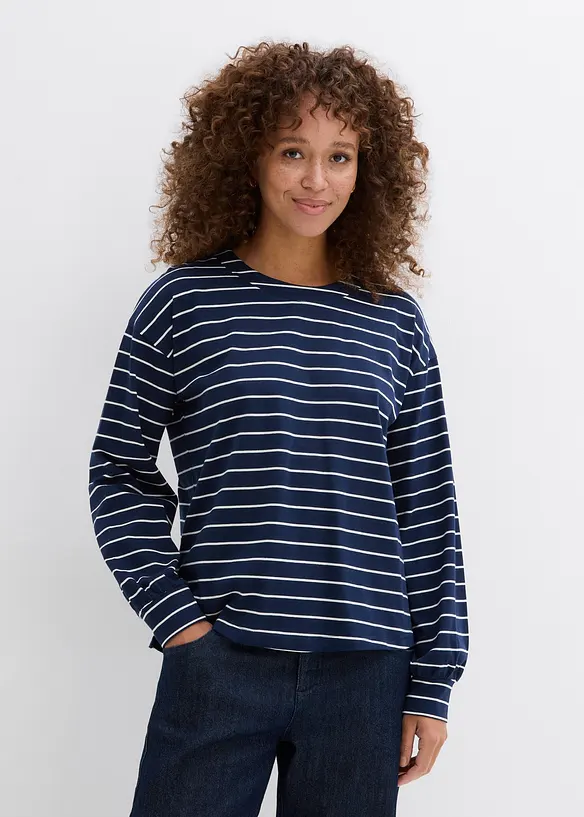 L&aring;ng&auml;rmad tr&ouml;ja i ren ekologisk bomull, bonprix