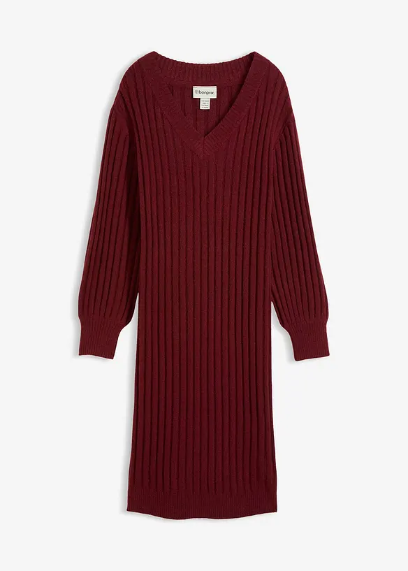 Stickad kl&auml;nning, bonprix