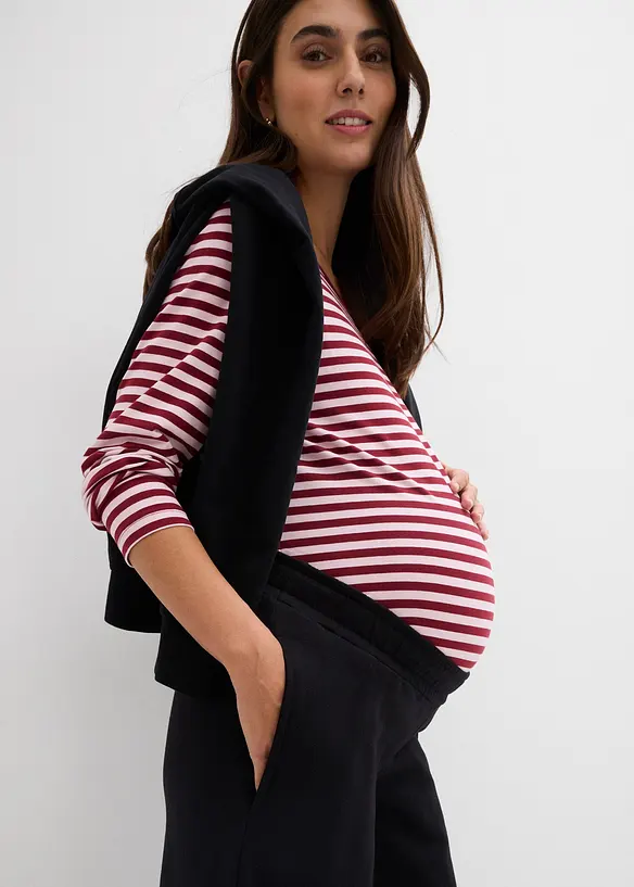 Mammabyxa i trik&aring; med justerbart magband, bonprix