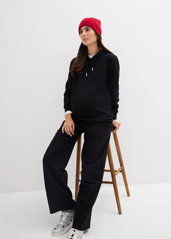 Mamma-/amningssweatshirt i bomull, bonprix