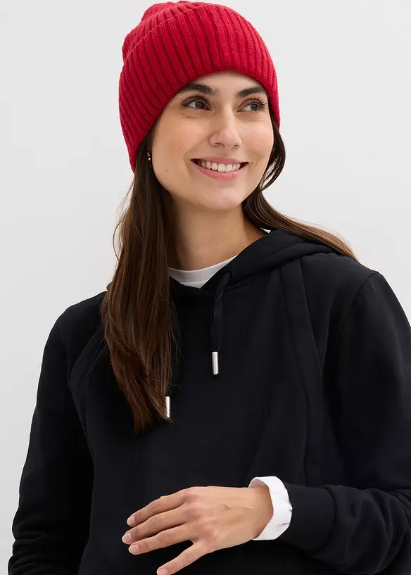 Mamma-/amningssweatshirt i bomull, bonprix