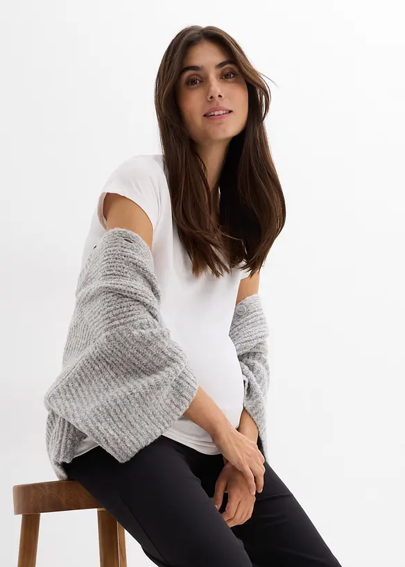 Mammabyxa i jersey med nedvikbar midja, bonprix