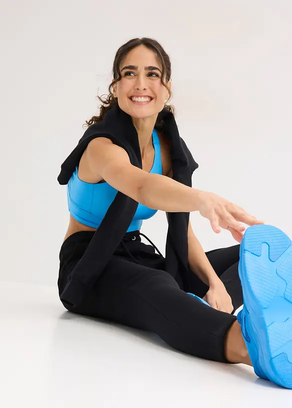 Joggingbyxa med res&aring;rmidja, bonprix