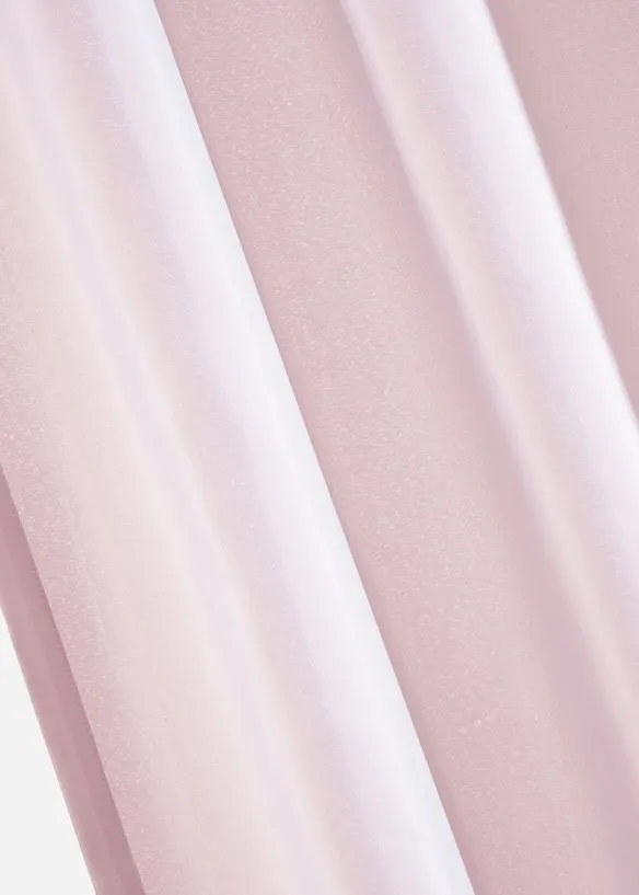 Gardin i &aring;tervunnet material (2-pack), bonprix