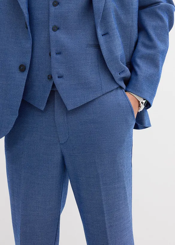 Kostym med väst (3 delar), Regular Fit, bonprix