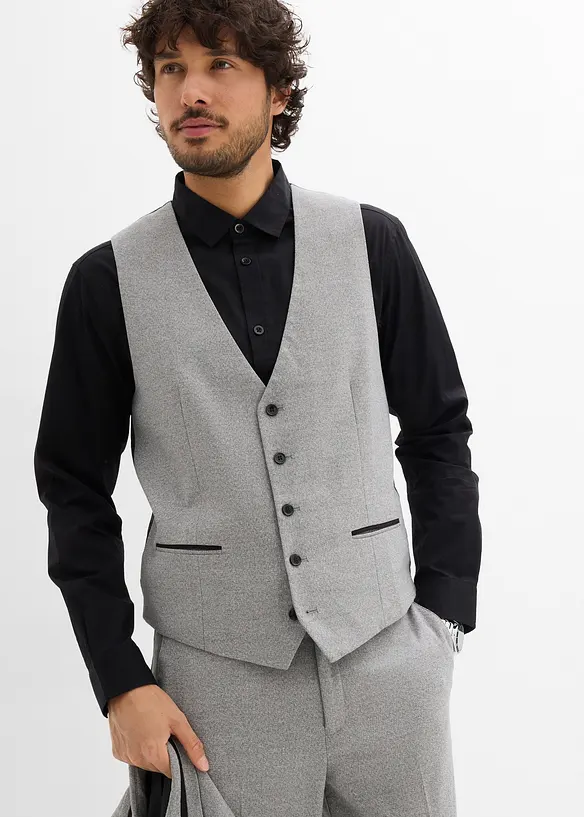 Kostym: kavaj, byxor och väst Regular Fit, bonprix