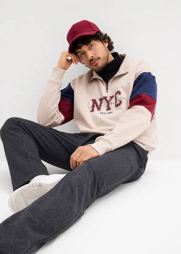 Joggingbyxa med mjukt ruggad insida, bonprix