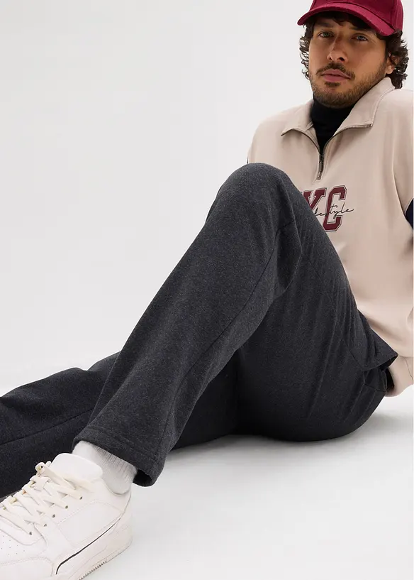 Joggingbyxa med mjukt ruggad insida, bonprix