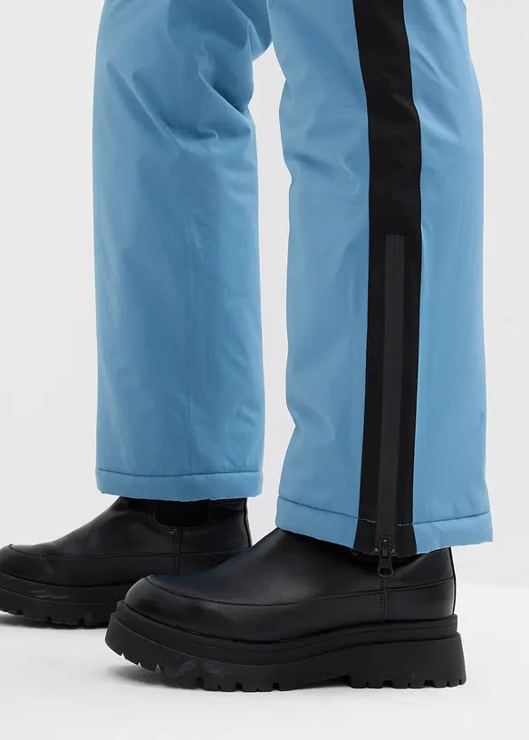 Varmt vadderad skidbyxa med sn&ouml;l&aring;s, bonprix