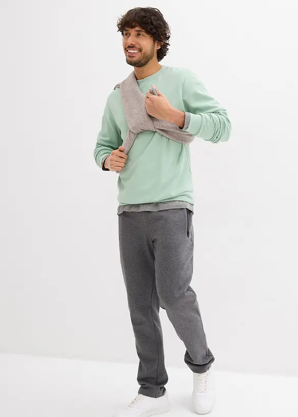 Joggingbyxa med fickor med dragkedja, bonprix