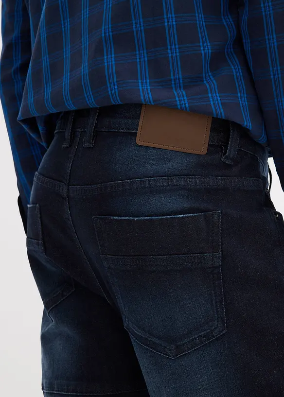 Slim Fit Cargo Stretch Jeans Straight, bonprix