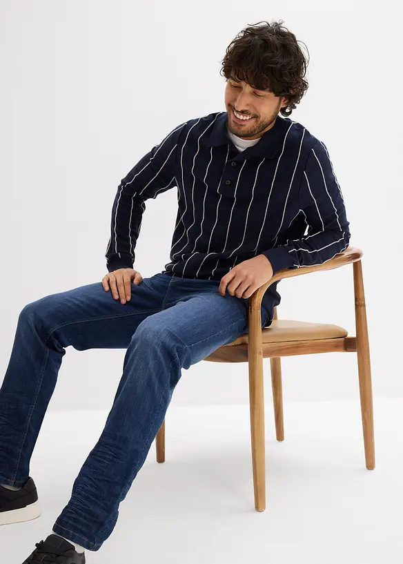 Stretchjeans, smal passform, avsmalnande ben, bonprix