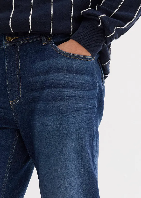 Stretchjeans, smal passform, avsmalnande ben, bonprix