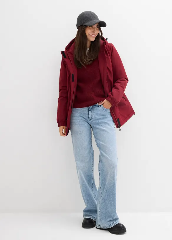 Vattenavvisande jacka i funktionsmaterial, bonprix