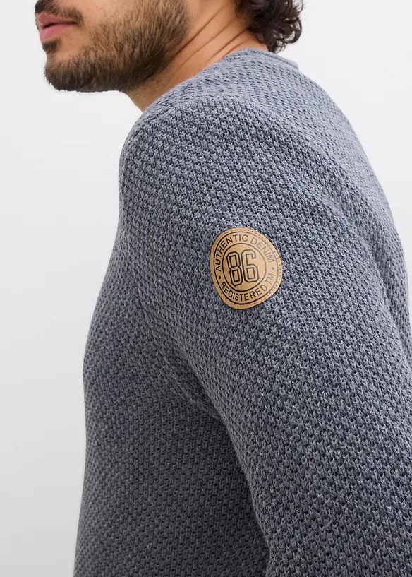 Tröja med återvunnen bomull, bonprix