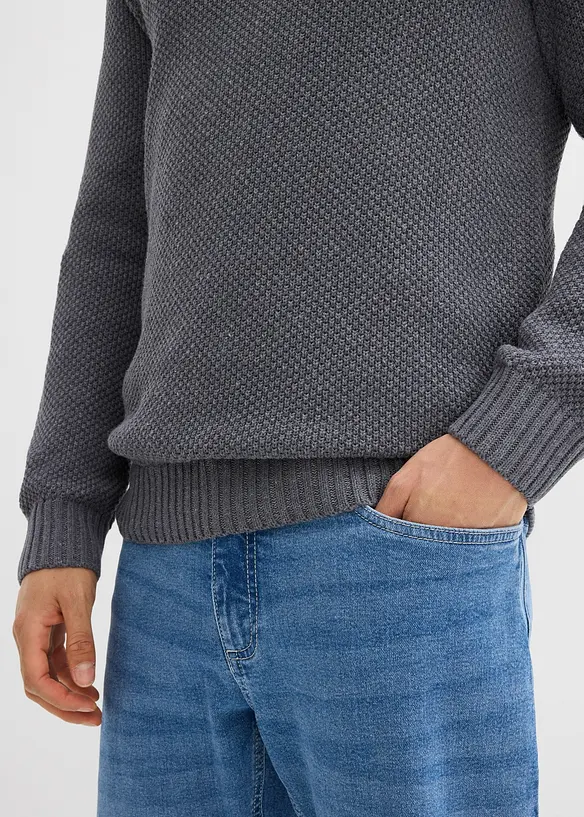 Tröja med återvunnen bomull, bonprix