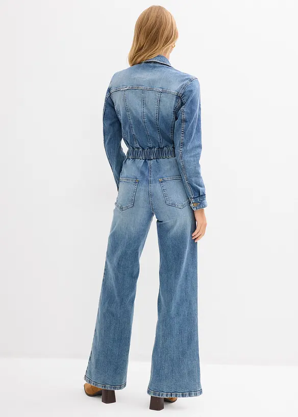 Jumpsuit i denim, bonprix