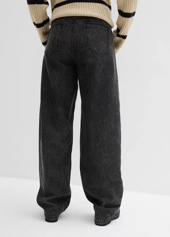 Ballongjeans, Mid Waist, bonprix