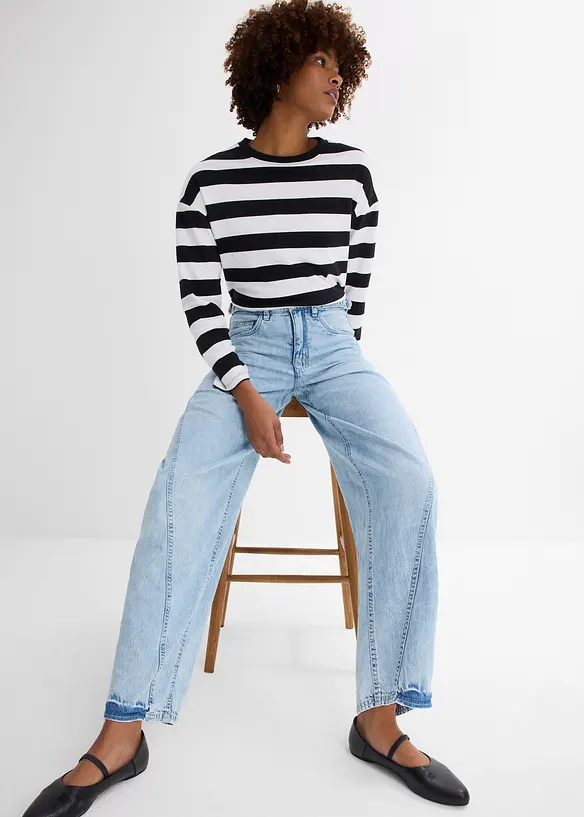 Ballongjeans, Mid Waist, bonprix