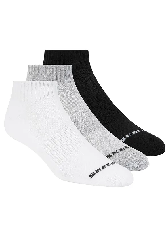 Korta sockor fr&aring;n Skechers (3-pack), Skechers