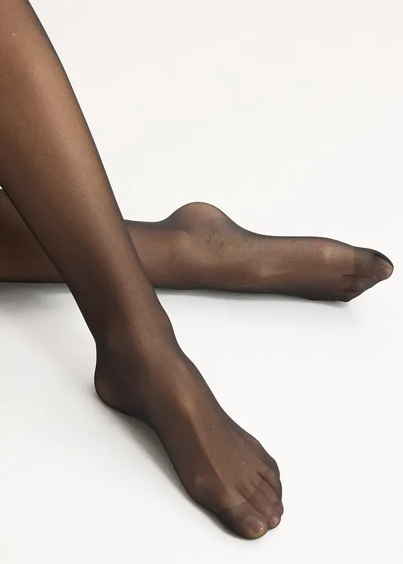 Strumpbyxa med optiskt trosparti och bekv&auml;m midja (30 den), bonprix