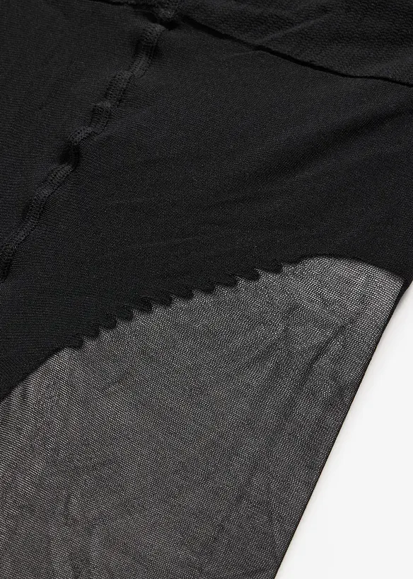 Strumpbyxa med optiskt trosparti och bekv&auml;m midja (30 den), bonprix