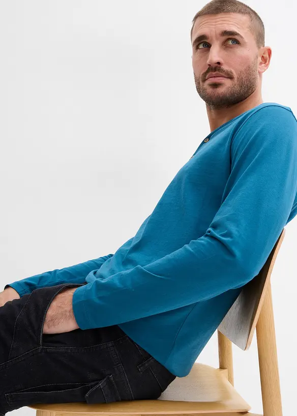 L&aring;ng&auml;rmad farfarstr&ouml;ja med ekologisk bomull (2-pack), bonprix