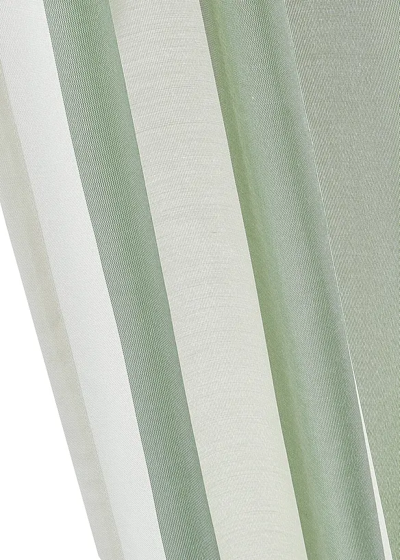 Gardinlängd med ränder och återvunnen polyester (1-pack), bonprix