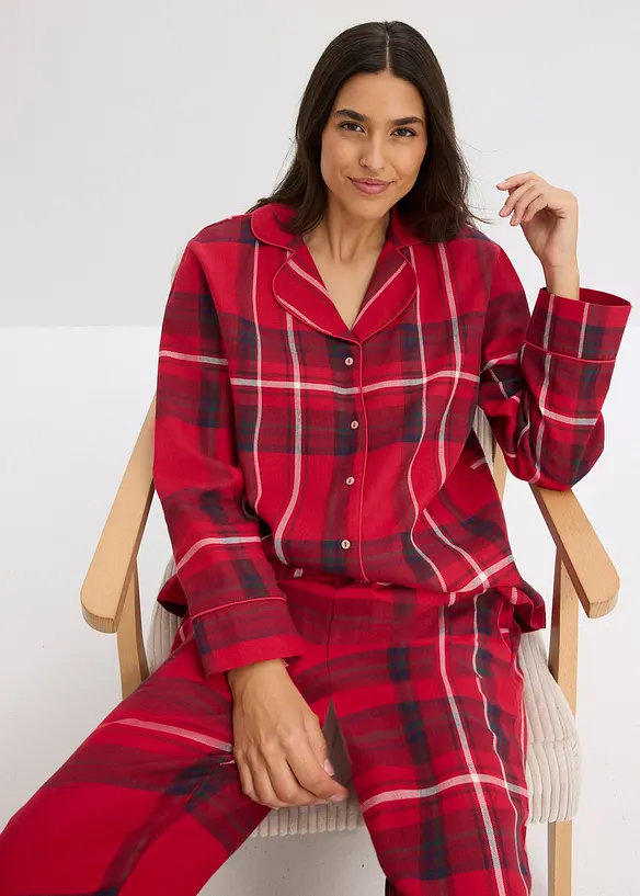 Pyjamas i flanell, bonprix