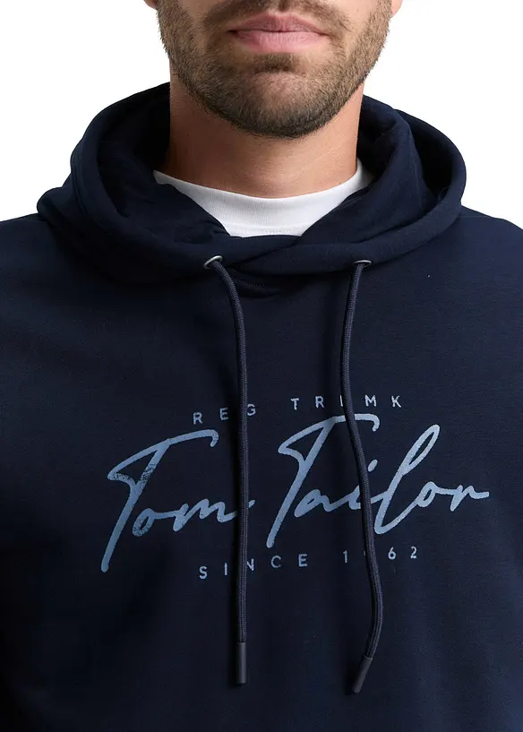 Sweatshirt med huva fr&aring;n Tom Tailor, Tom Tailor