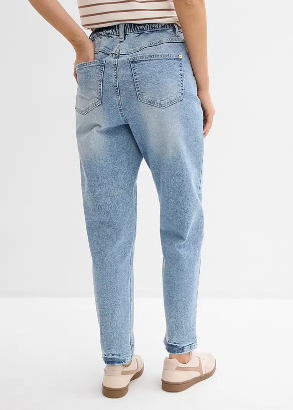 Mom Jeans High Waist, cropped, bonprix