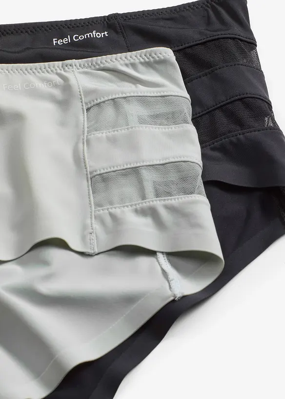 Laserskuren maxihipstertrosa fr&aring;n Feel Comfort (2-pack), bonprix
