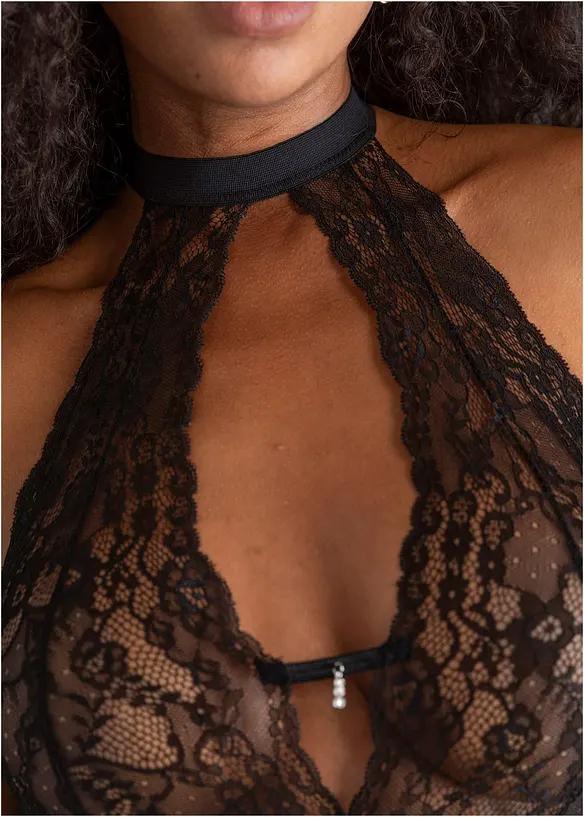 Stringbody med &ouml;ppen gren, bonprix