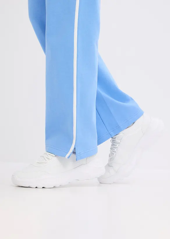 Joggingbyxa i kraftig ren bomull, (2-pack), bonprix