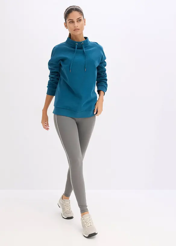 Sweatshirt med bomull, bonprix