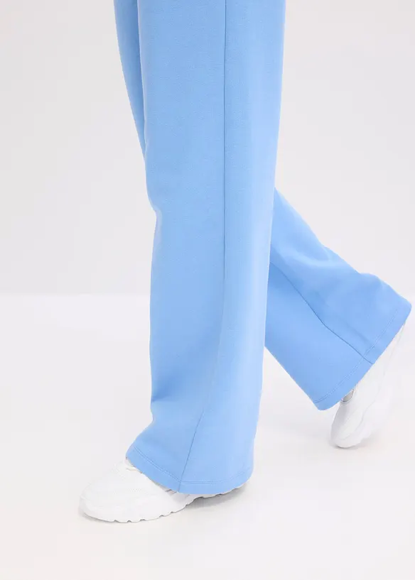 Joggingbyxa i bomull, med h&ouml;g midja, bonprix