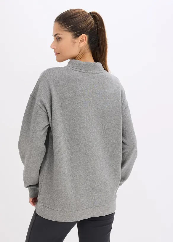 Sweatshirt med bomull, bonprix