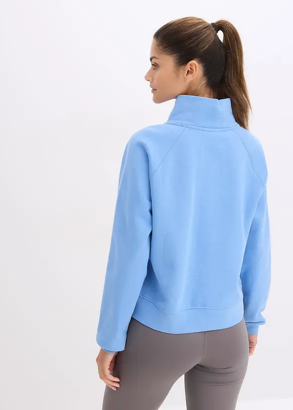 Sweatshirt med bomull, bonprix