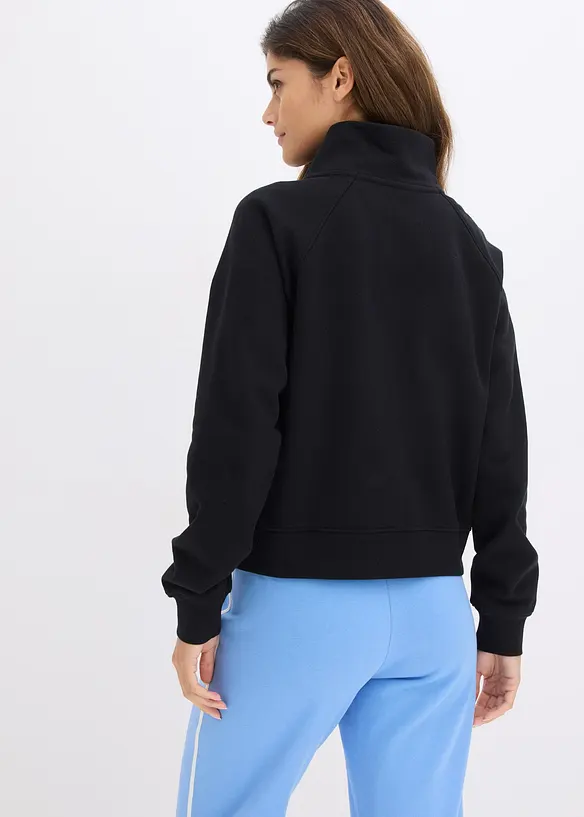 Sweatshirt med bomull, bonprix