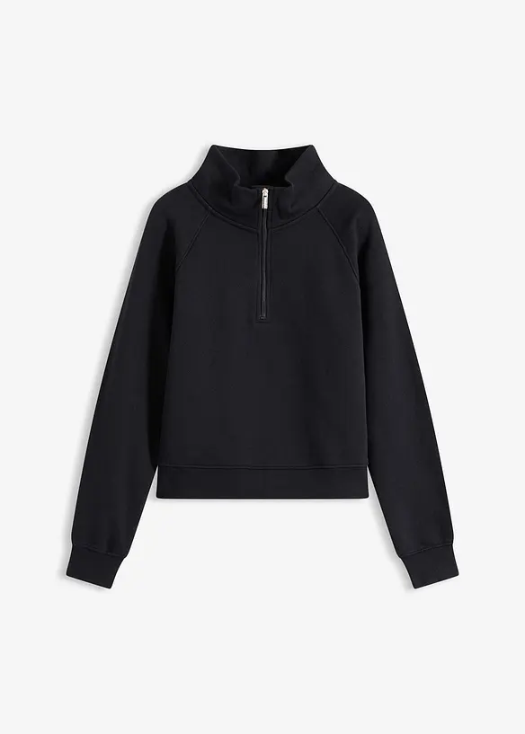 Sweatshirt med bomull, bonprix
