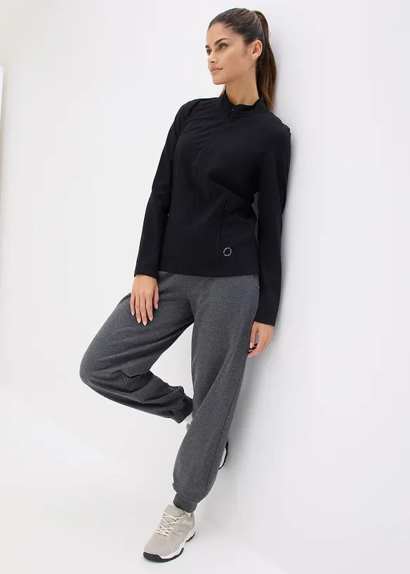 V&auml;rmande funktionsjacka med halv dragkedja, bonprix