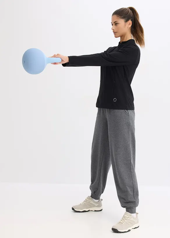 V&auml;rmande funktionsjacka med halv dragkedja, bonprix