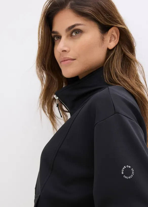 Funktionsjacka med st&aring;krage, bonprix