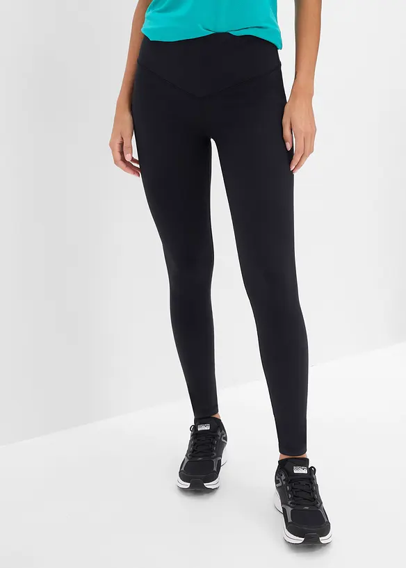 Formande sportleggings i stabilt material, bonprix