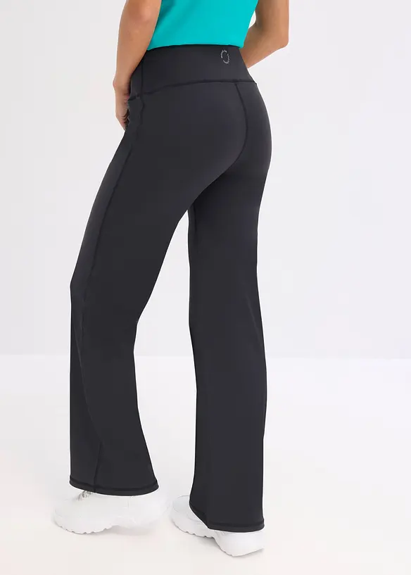 Sportleggings i stabilt material, raka ben, bonprix